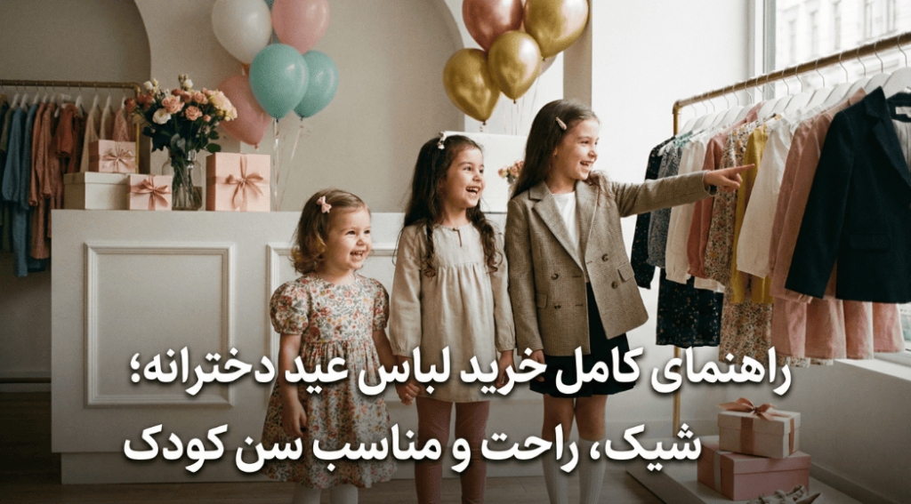 راهنمای کامل خرید لباس عید دخترانه؛ شیک، راحت و مناسب سن کودک